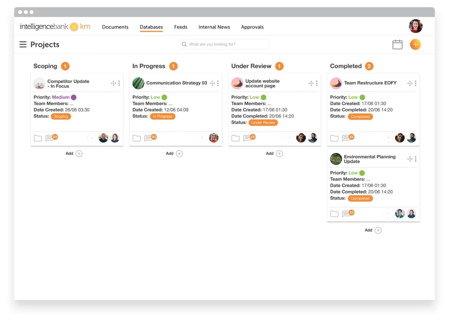KM Kanban Browser