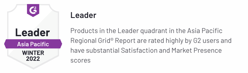 G2 Leader Badge G2 Leader Badge