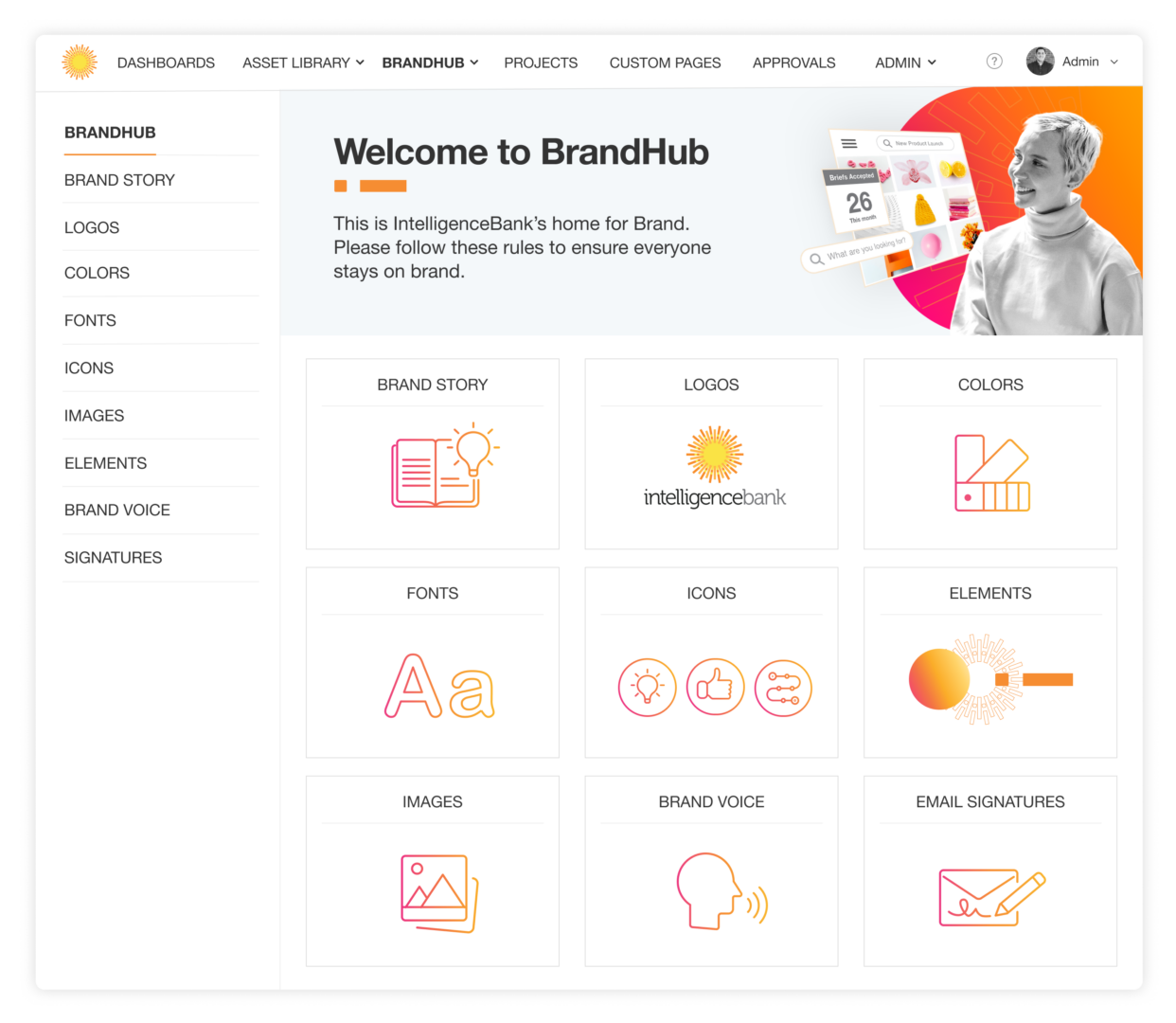 BrandHub - Home